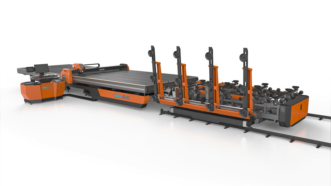 YRAD4228 CNC Full Automatic High Speed Glass Cutting Machine